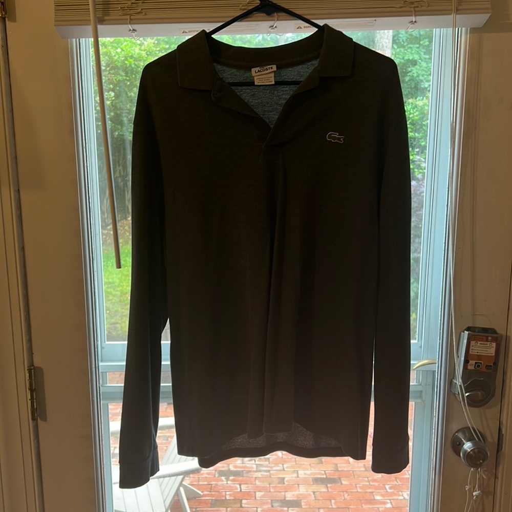 Lacoste long sleeve polo